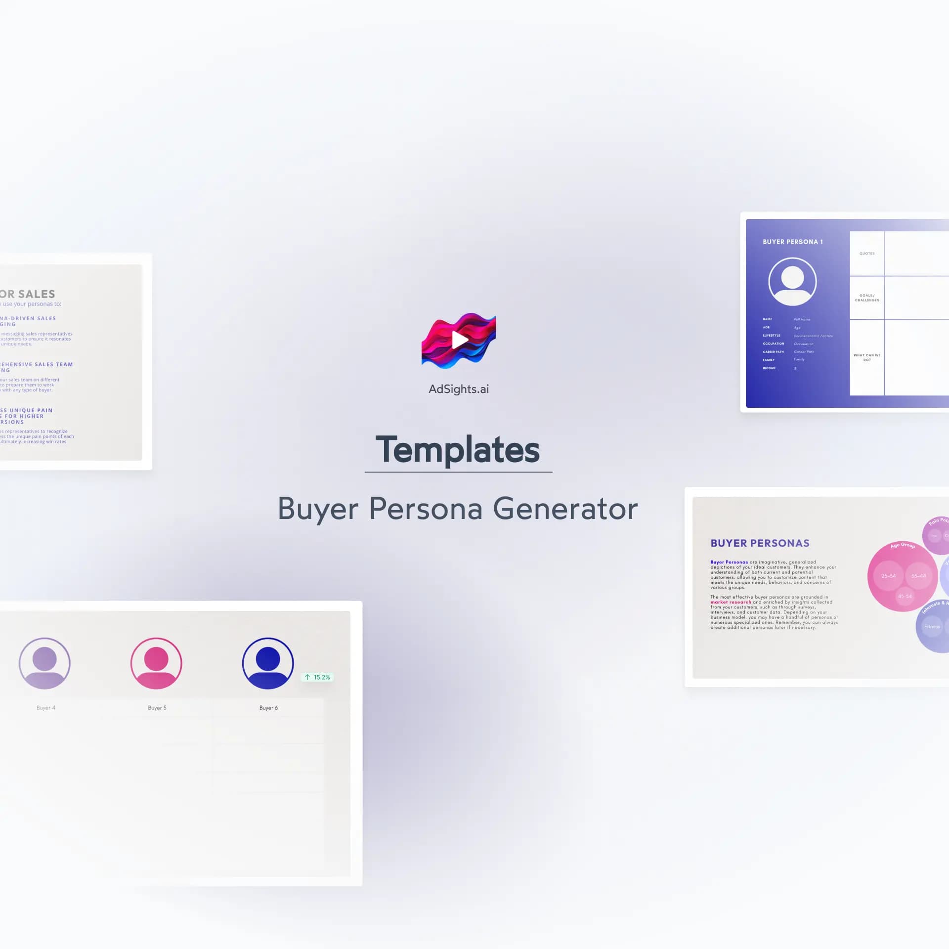 Preview of Buyer Persona Template for Paid Media